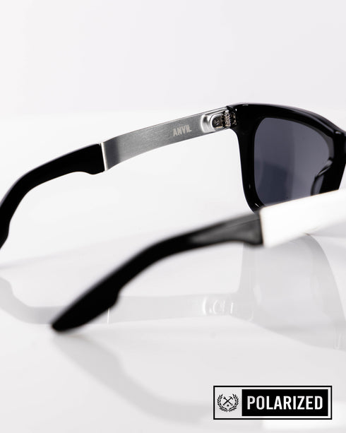ANVIL METAL POLARIZED SUNGLASSES - BLACK/GREY